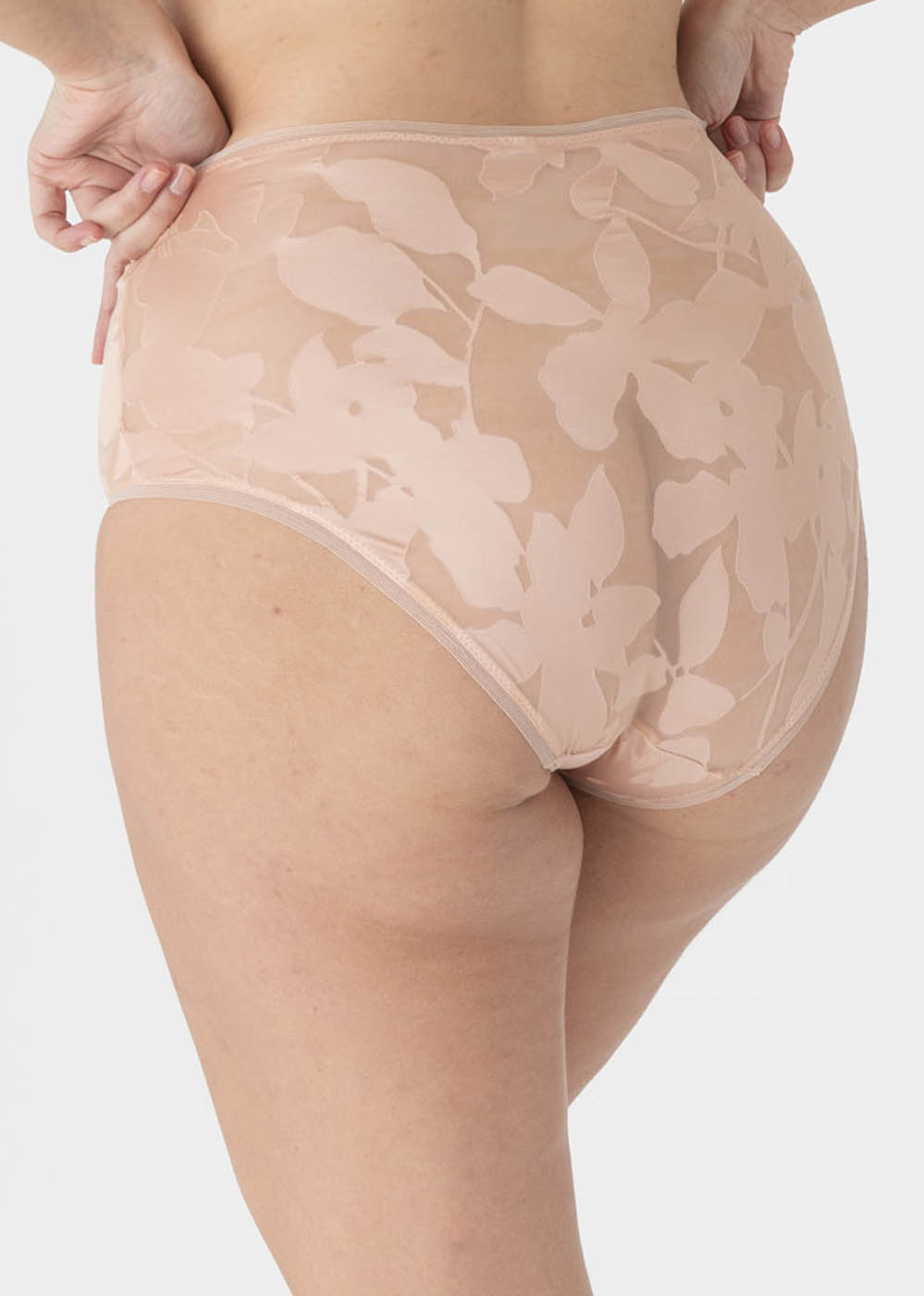 Culotte Taille Haute Maison Lejaby Rose Fum